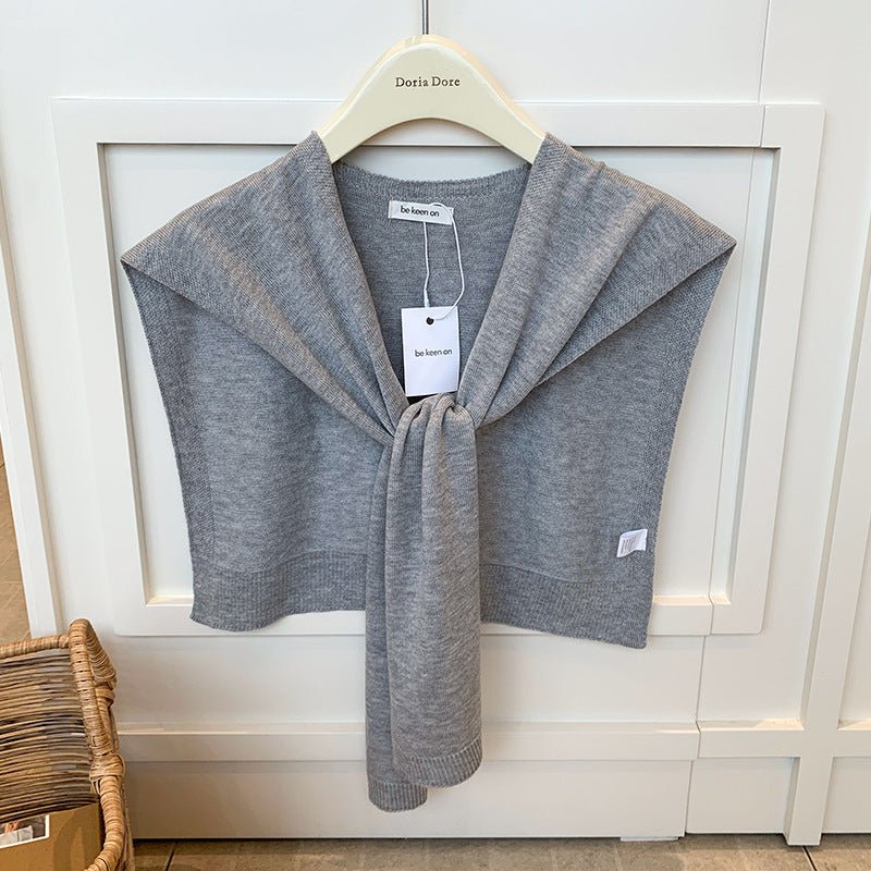 Lightweight Knit Shoulder Wrap Cardigan | Elegant Summer Shrug Cover-Up