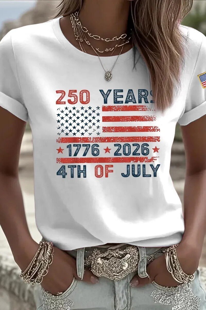 Women's 250th Anniversary Print T-Shirt