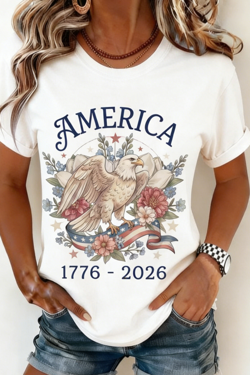 250th anniversary Casual Crew Neck T-Shirt