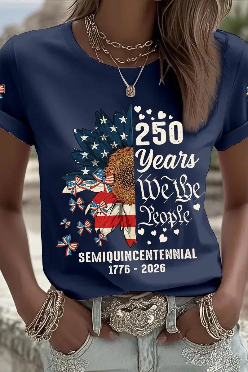 Women's 250th Anniversary Print T-Shirt