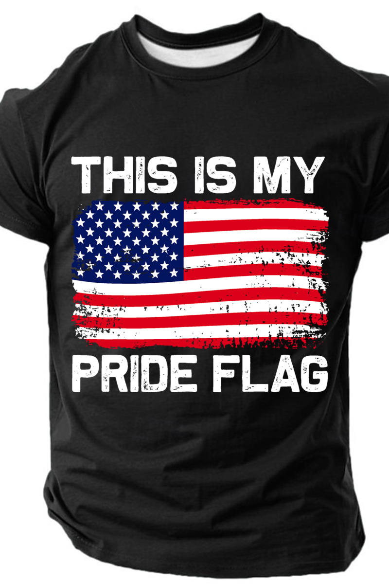 This Is My Pride Flag Cotton T-Shirt