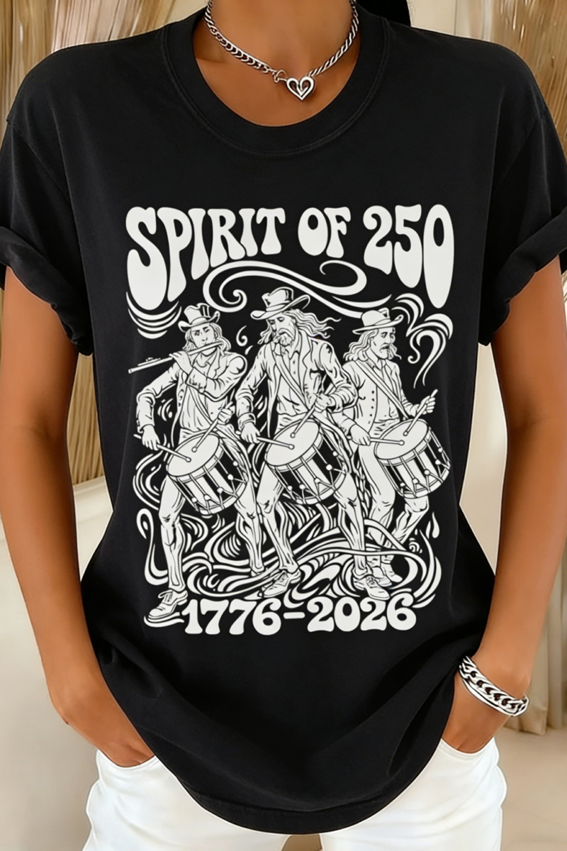 250th anniversary Cotton Casual Regular Fit T-Shirt